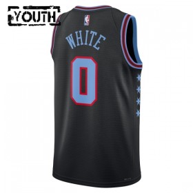 Camiseta Niños NBA Chicago Bulls Coby Black 2025-26 Nike City Edition Negro Swingman